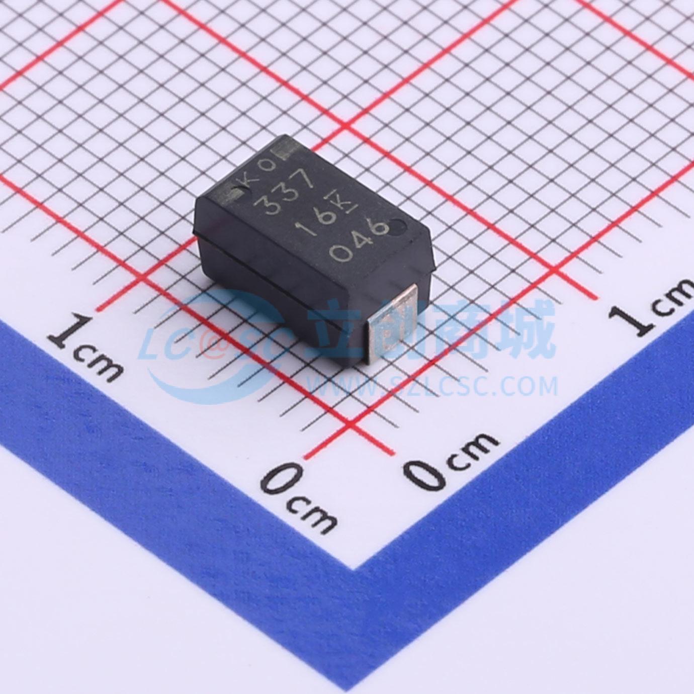 点击查看大图 T521X337M016ATE050实物图