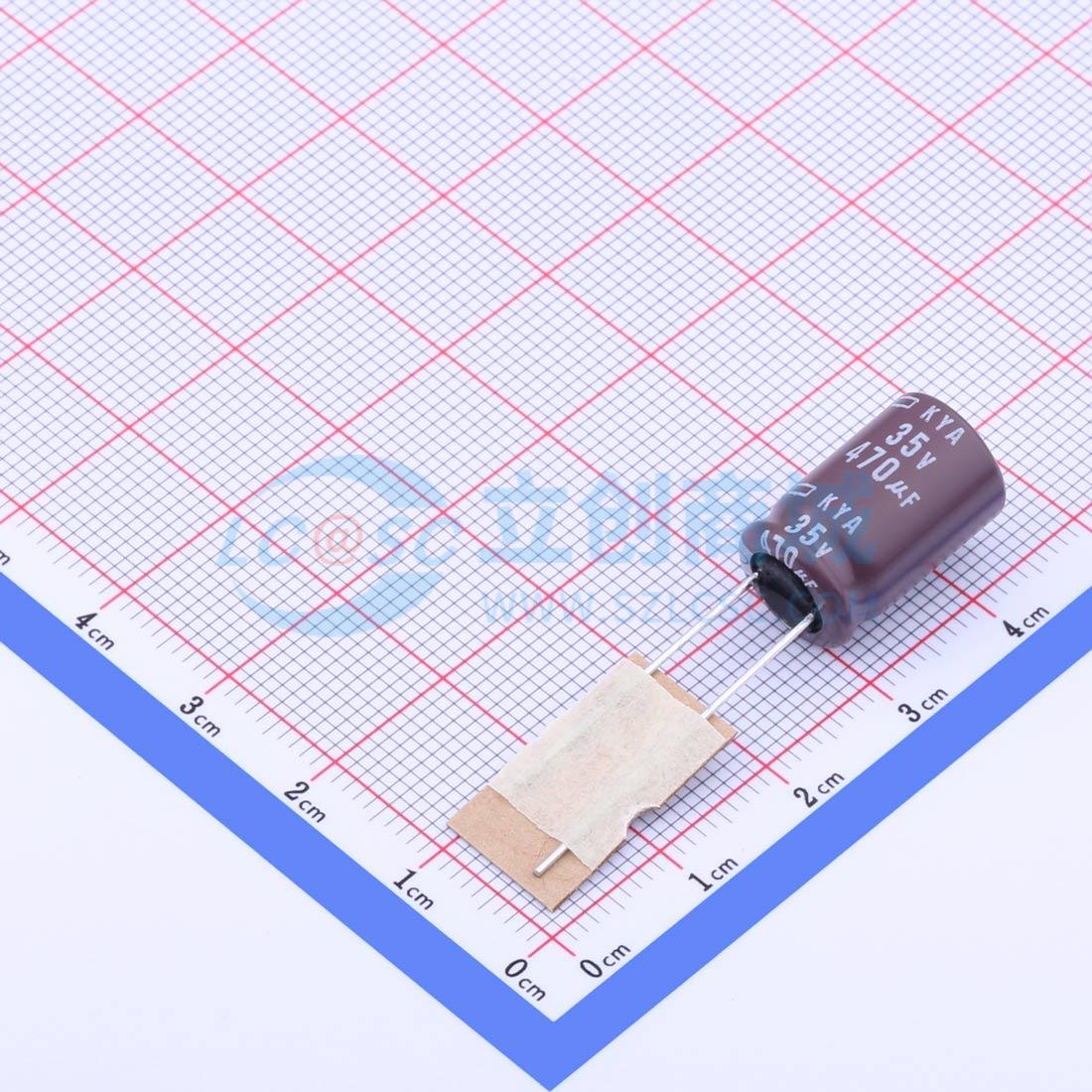 EKYA350ETD471MJ16S实物图