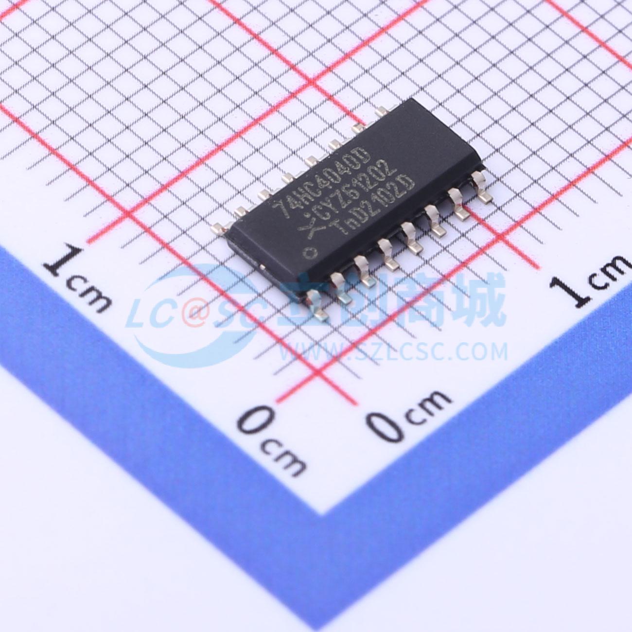 点击查看大图 74HC4040D,652实物图