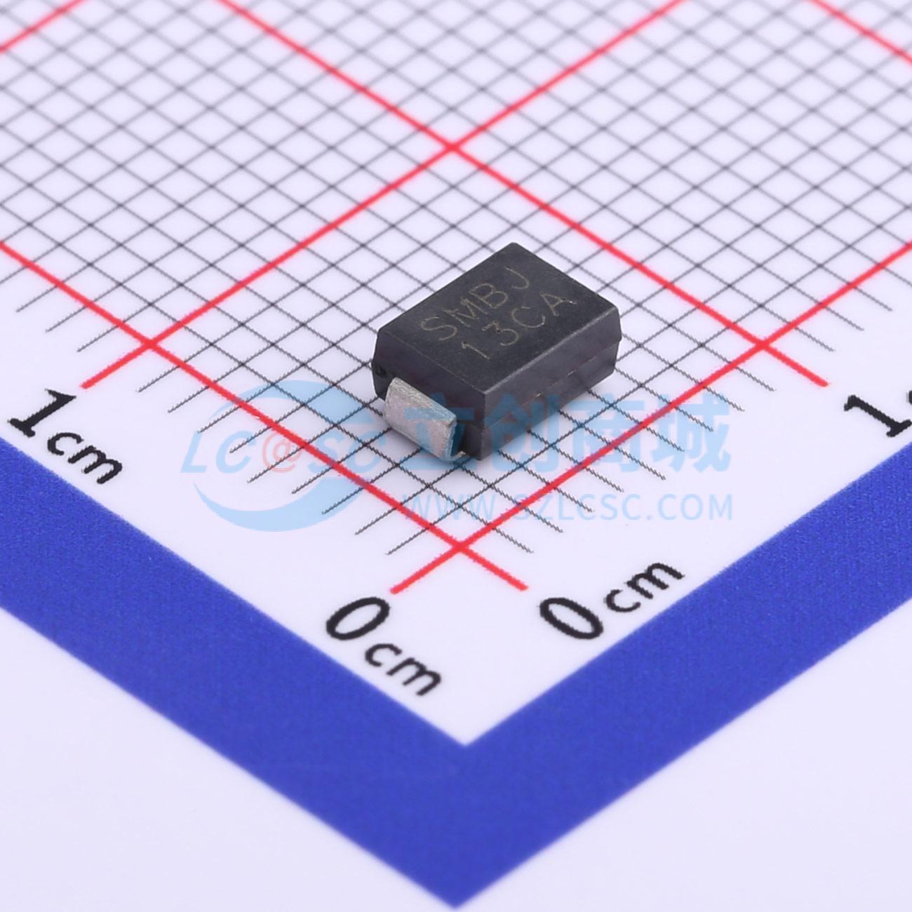点击查看大图 SMBJ13CA实物图