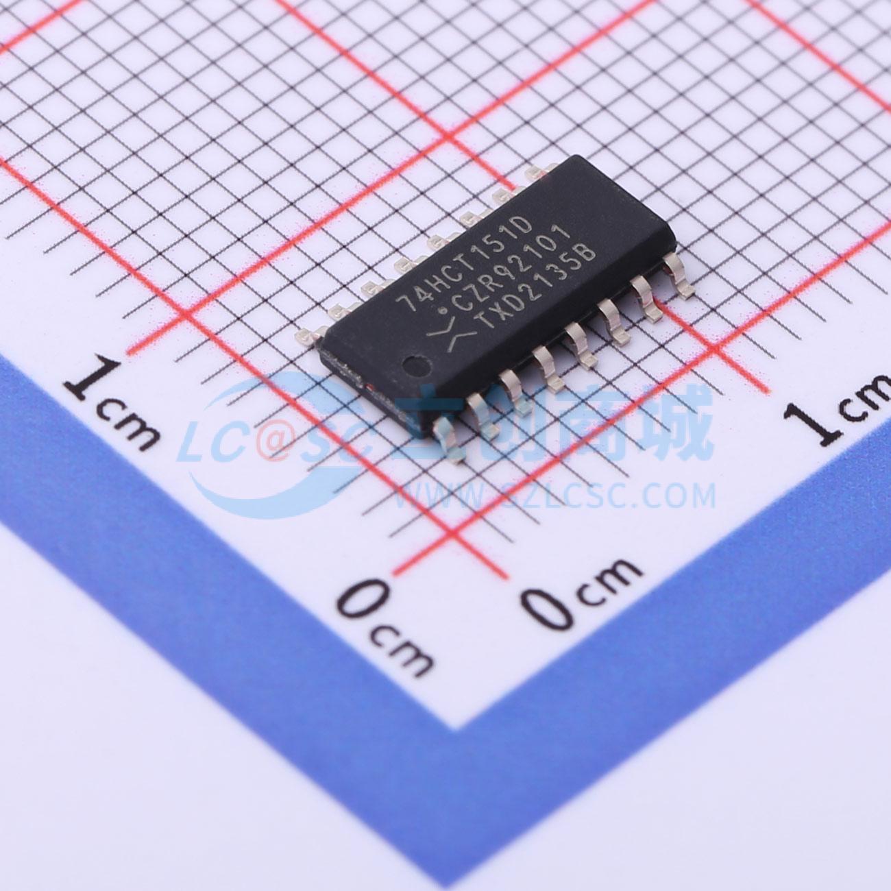 点击查看大图 74HCT151D,653实物图