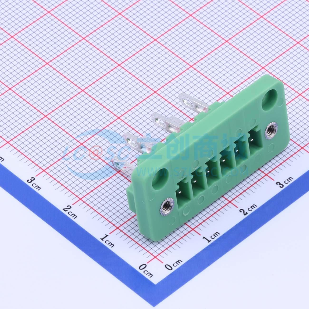 点击查看大图 KF2EDGWB-3.81-6P实物图