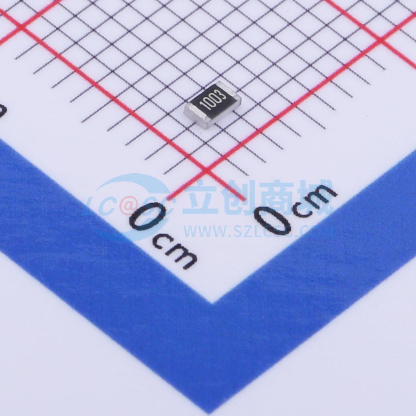 点击查看大图 CR0805F100KP05Z实物图