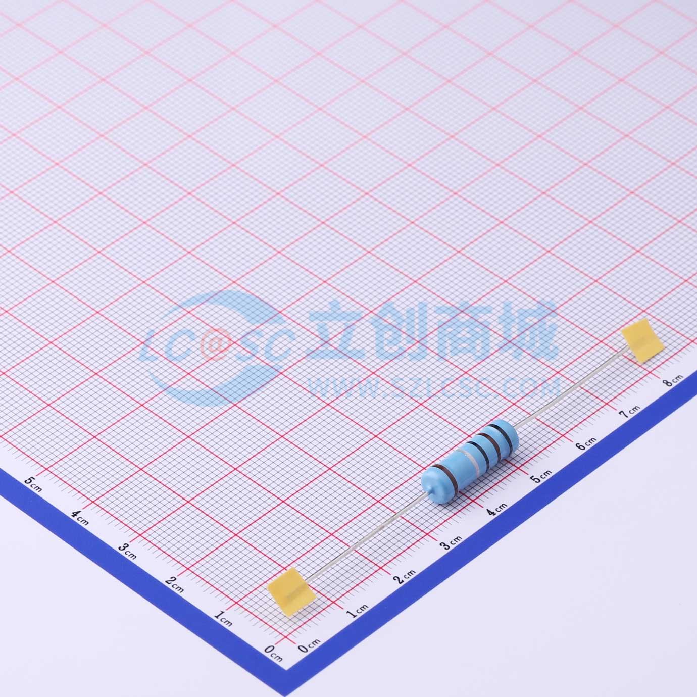 点击查看大图 MF3W-0.1Ω±1%T实物图