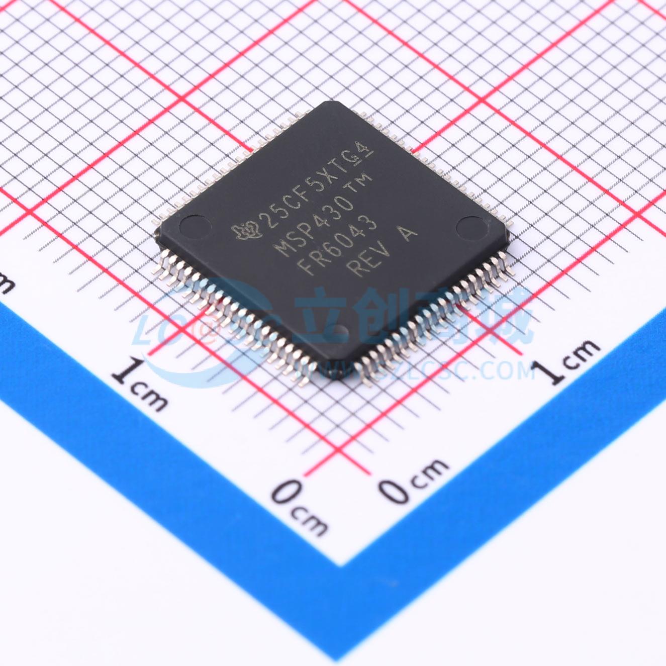 点击查看大图 MSP430FR6043IPNR实物图