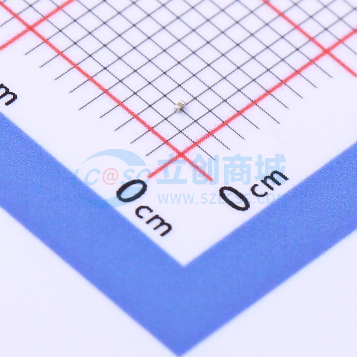 点击查看大图 CC0201JRX7R9BB221实物图