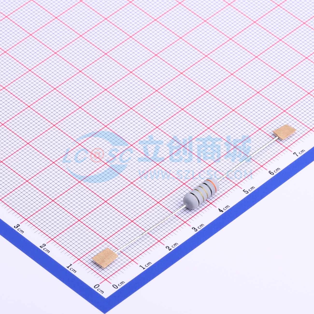 KNP1W-3Ω±5%-6T63实物图