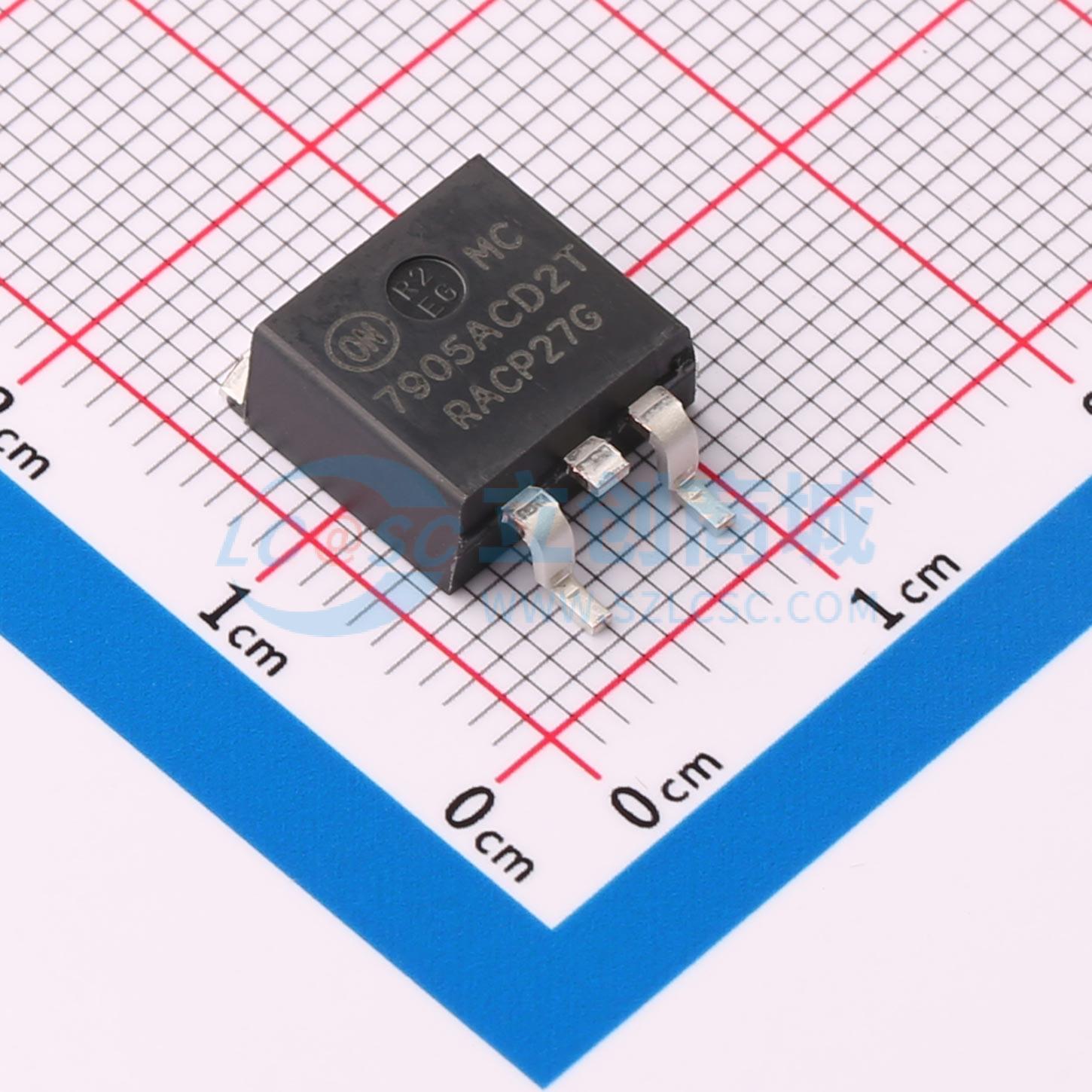 点击查看大图 MC7905ACD2TR4G实物图