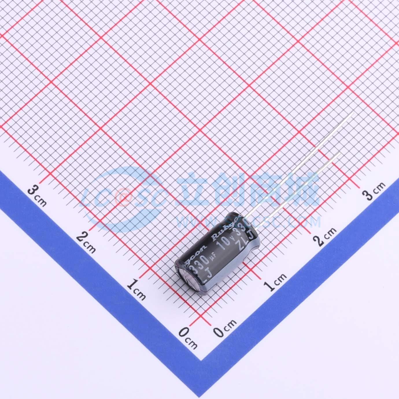 点击查看大图 10ZLJ330M6.3X11实物图
