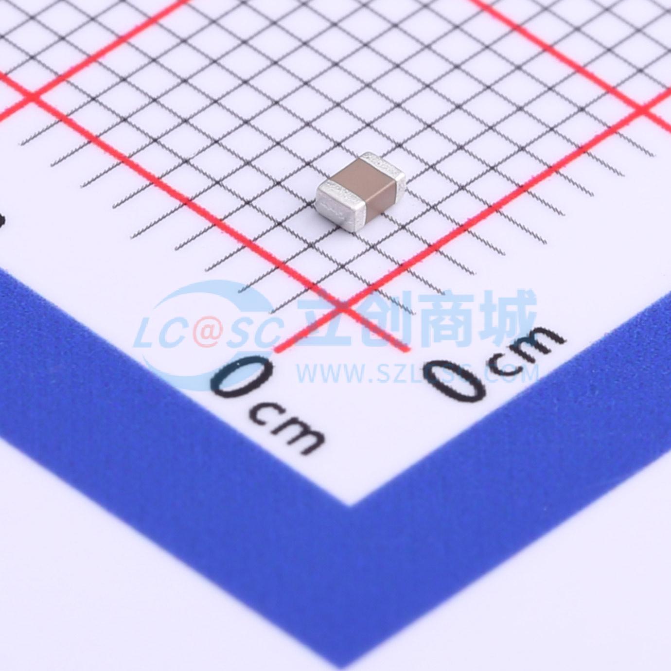 点击查看大图 TCC0805X7R221K501DT实物图