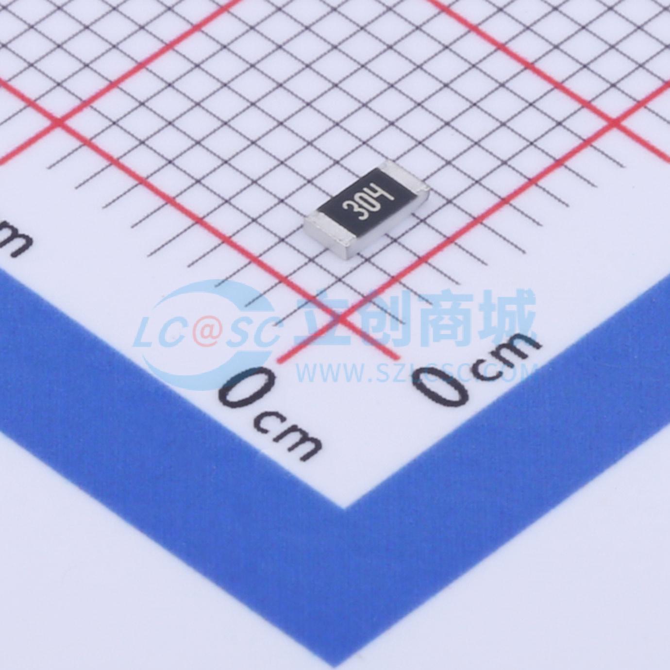 点击查看大图 CR1206J300KP05Z实物图