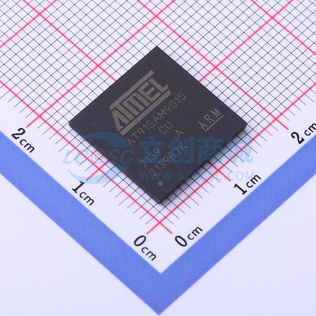点击查看大图 AT91SAM9G15-CU实物图