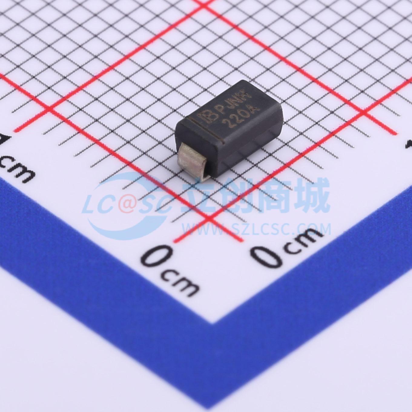 点击查看大图 P4SMA220A/TR7实物图