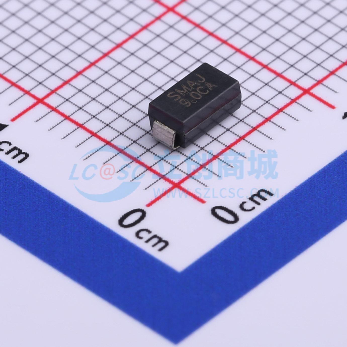 点击查看大图 SMAJ9.0CA实物图