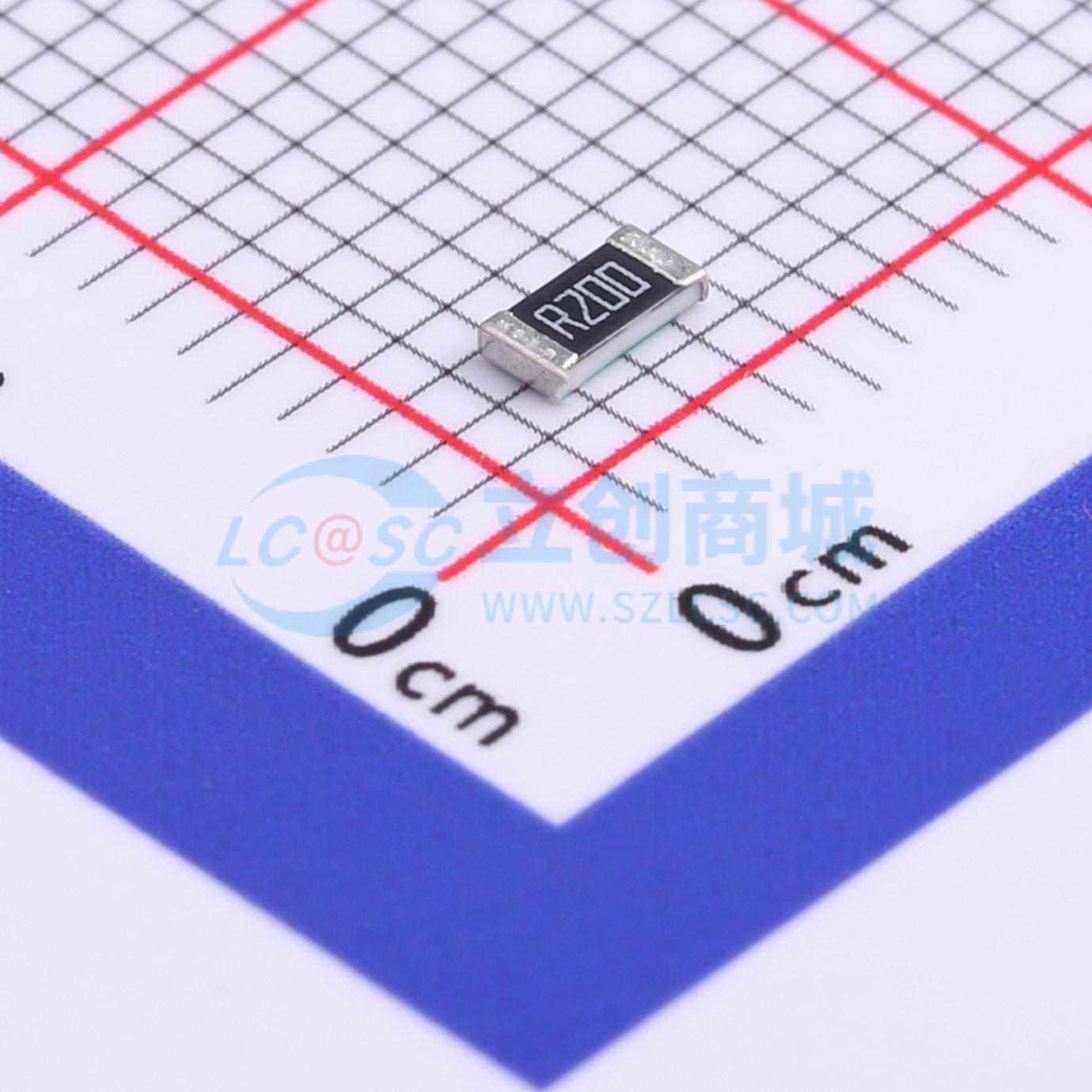 点击查看大图 PE1206FRF470R2L实物图