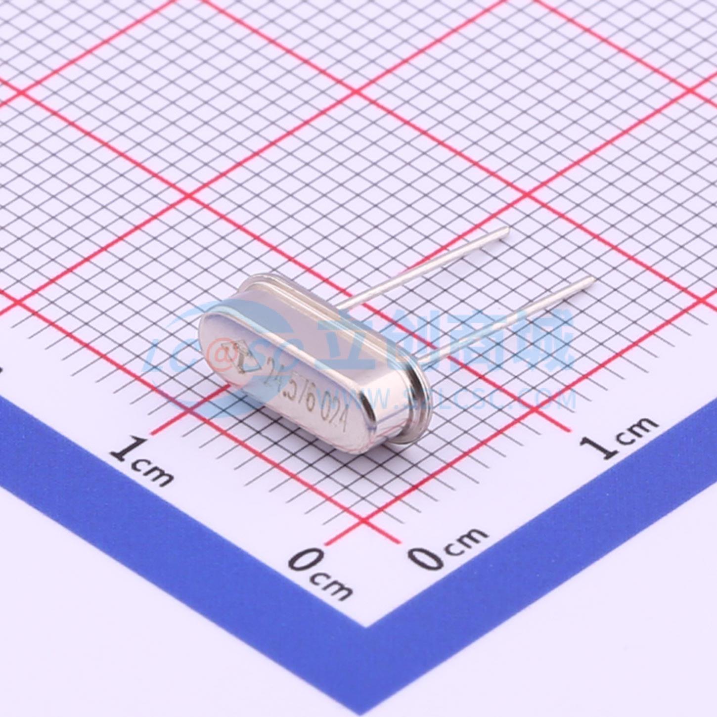 点击查看大图 XIHCCLNANF-24.576000MHZ实物图