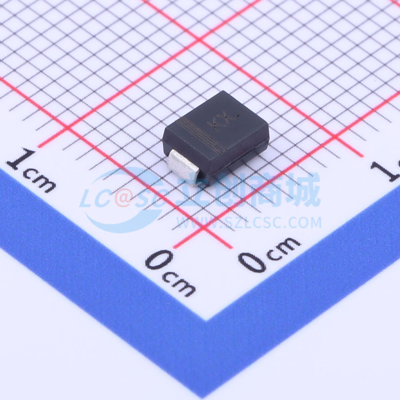 点击查看大图 SMBJ10A实物图