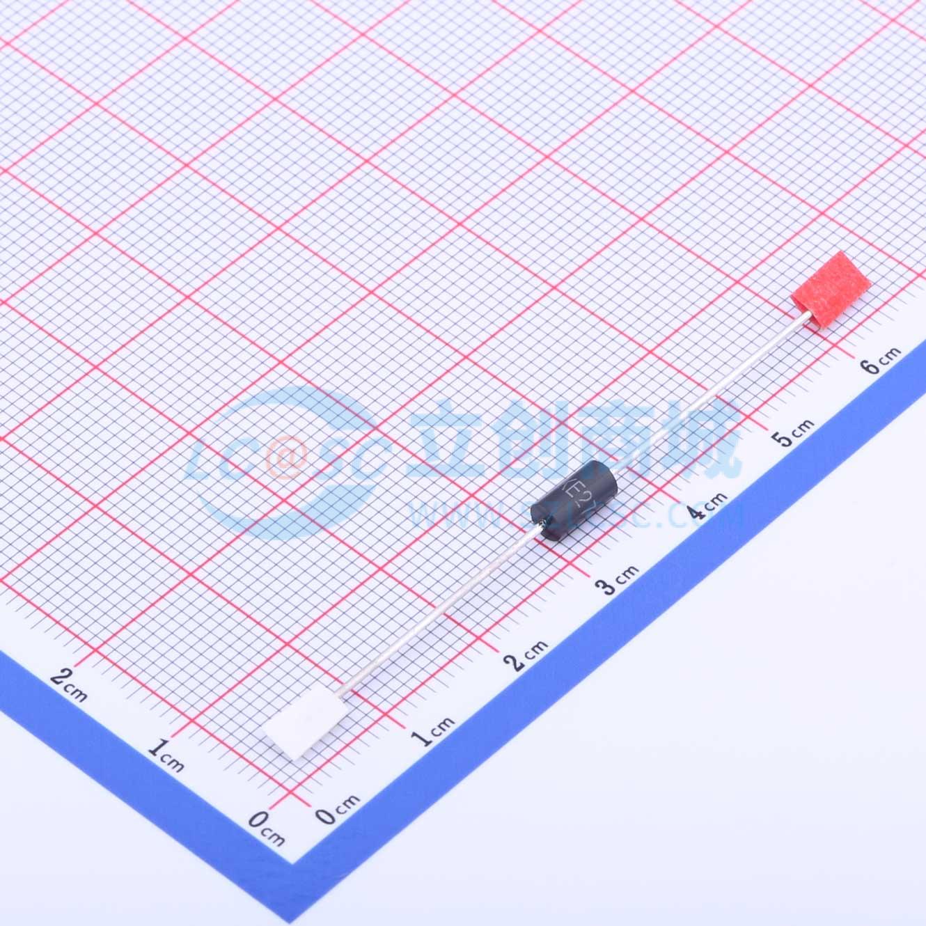 点击查看大图 P6KE27CA实物图