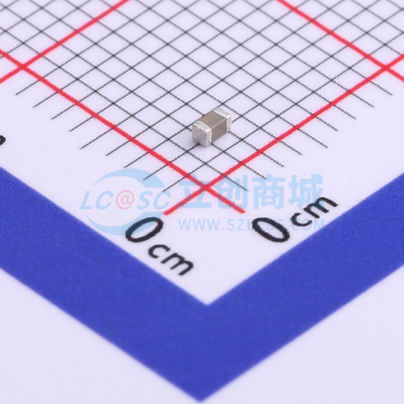 点击查看大图 C1608X7R102KGTS实物图