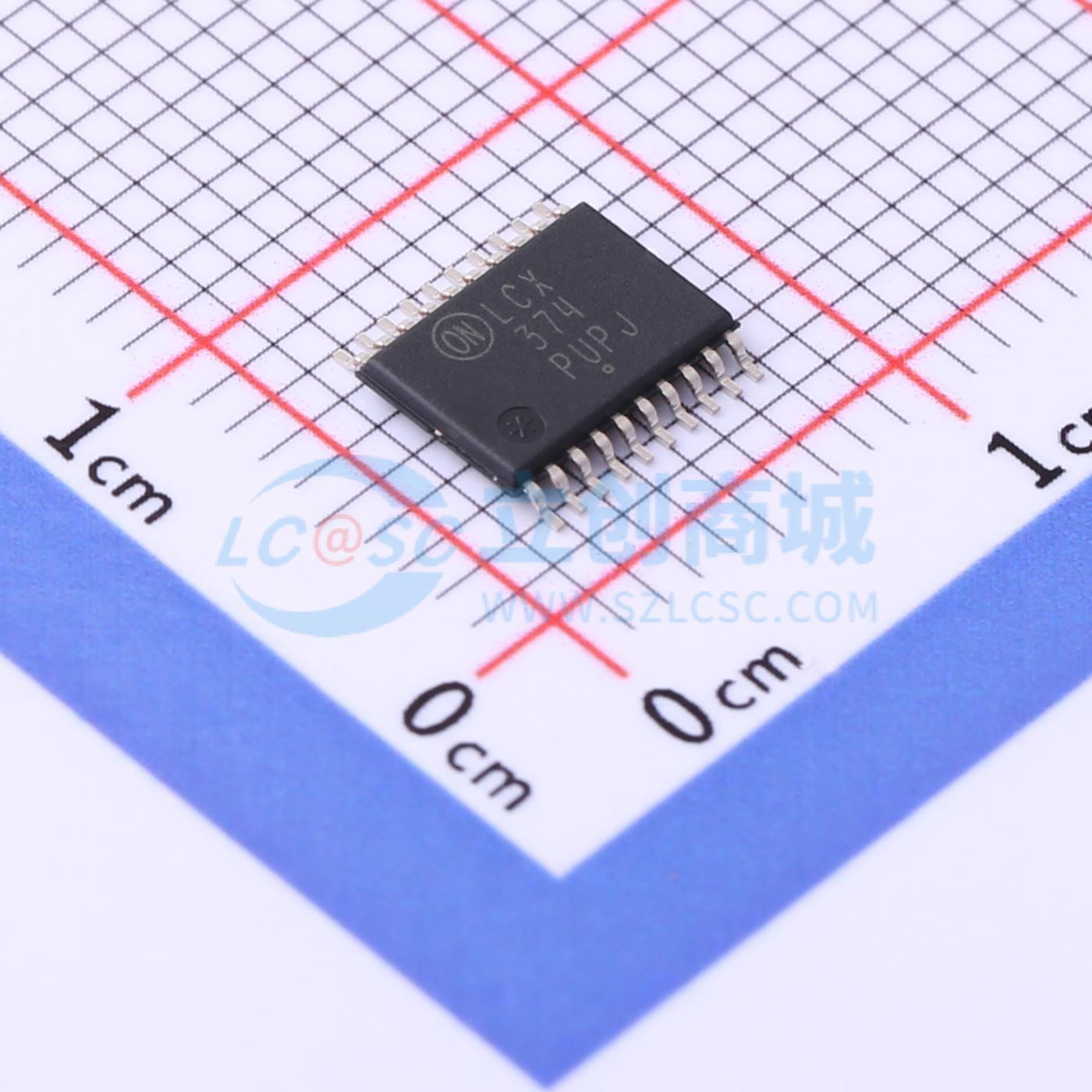 点击查看大图 MC74LCX374DTR2G实物图