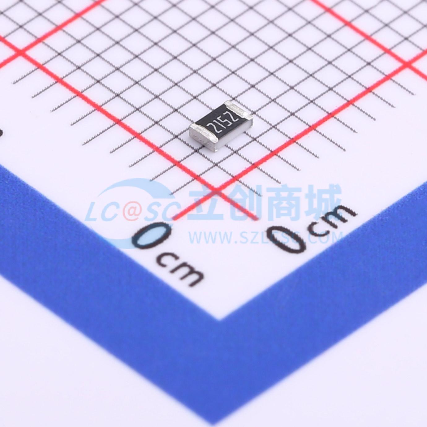 点击查看大图 RT0805CRE0721K5L实物图