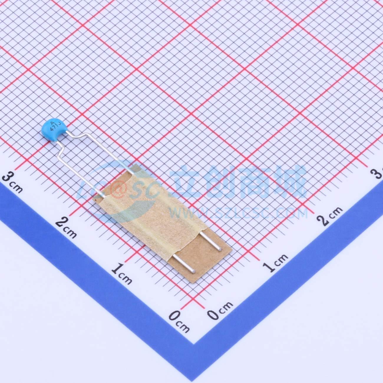 点击查看大图 RDE5C1H471J0M1H03A实物图