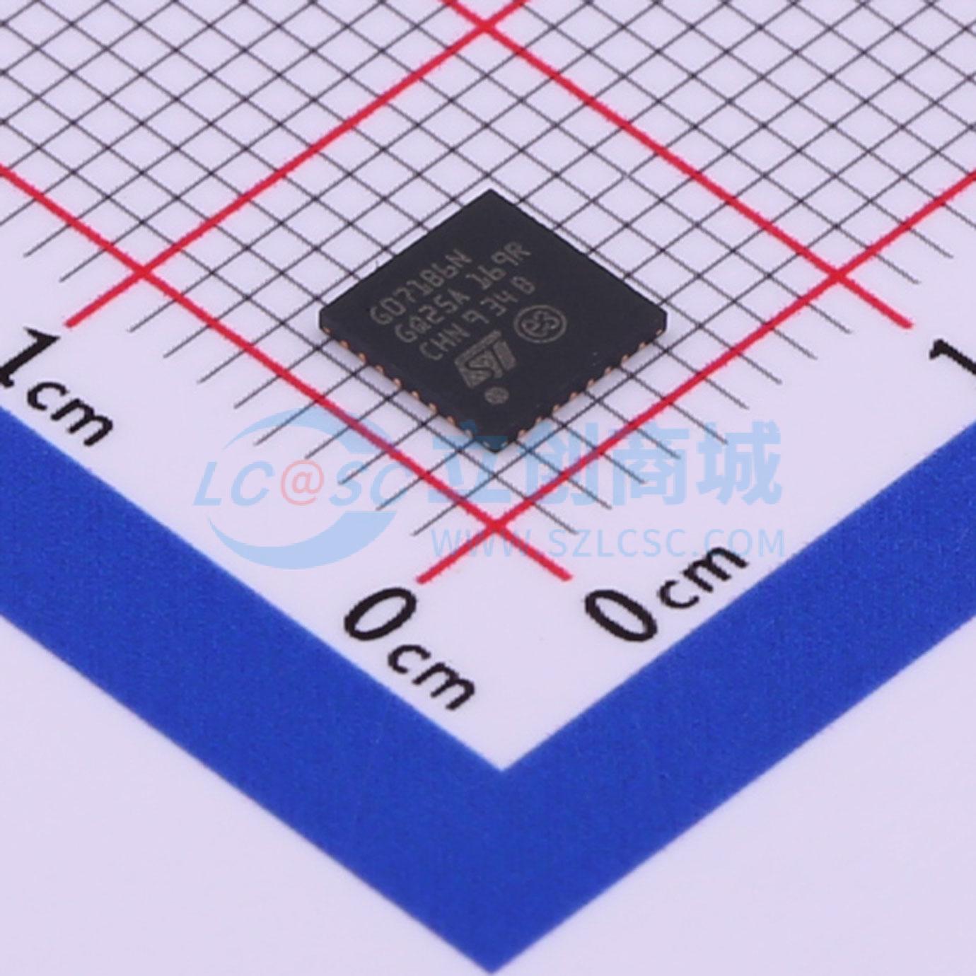 点击查看大图 STM32G071KBU6N实物图