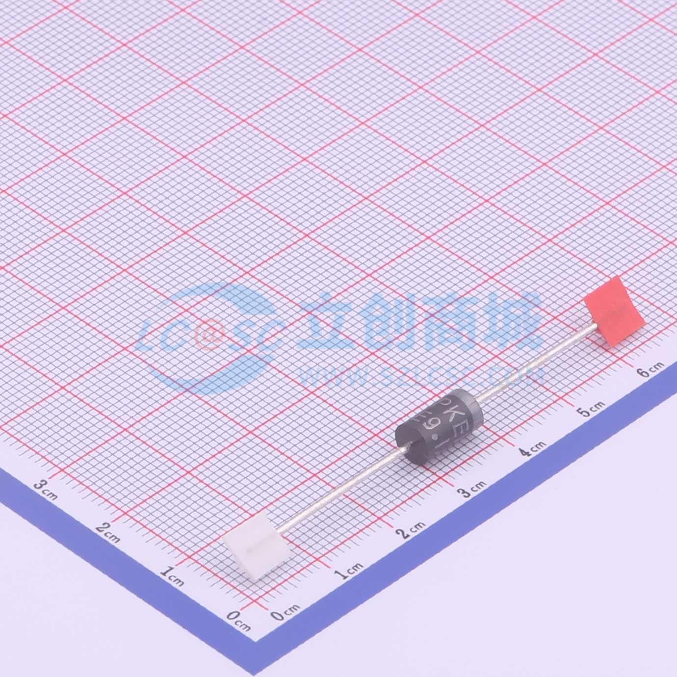 点击查看大图 1.5KE9.1A/B实物图