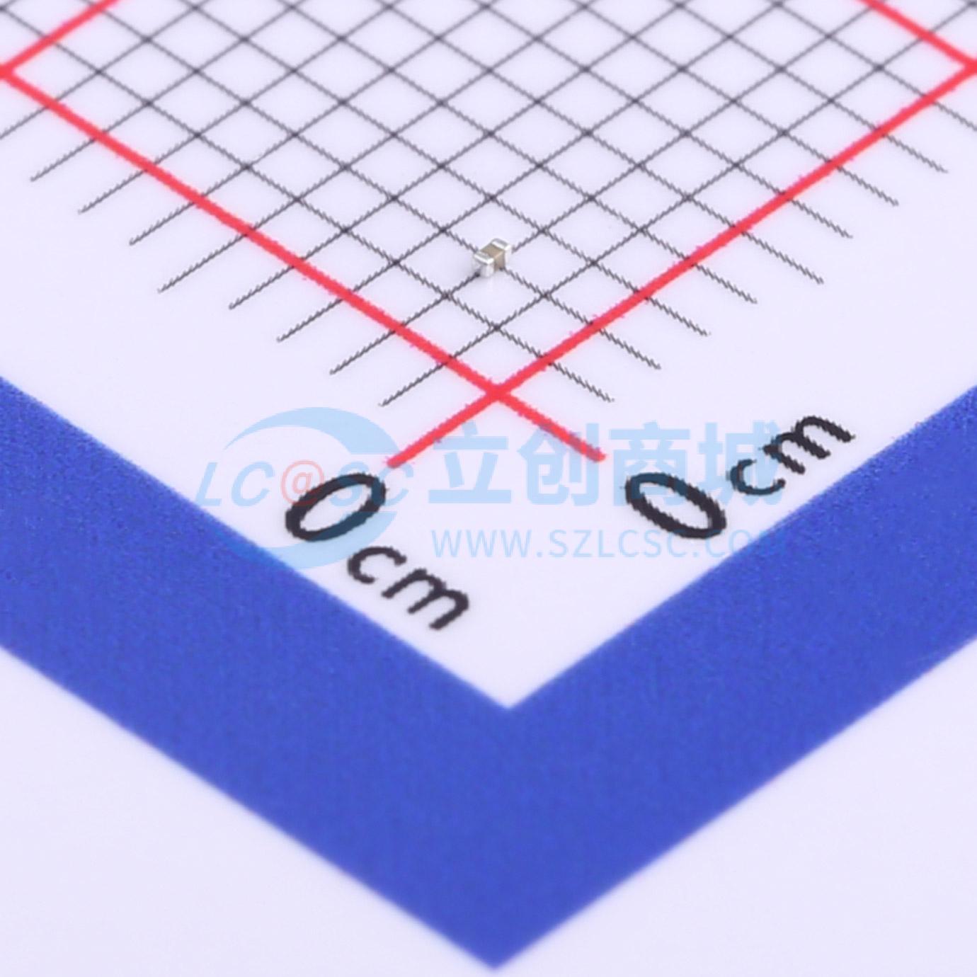 点击查看大图 CC0201KRX7R5BB332实物图