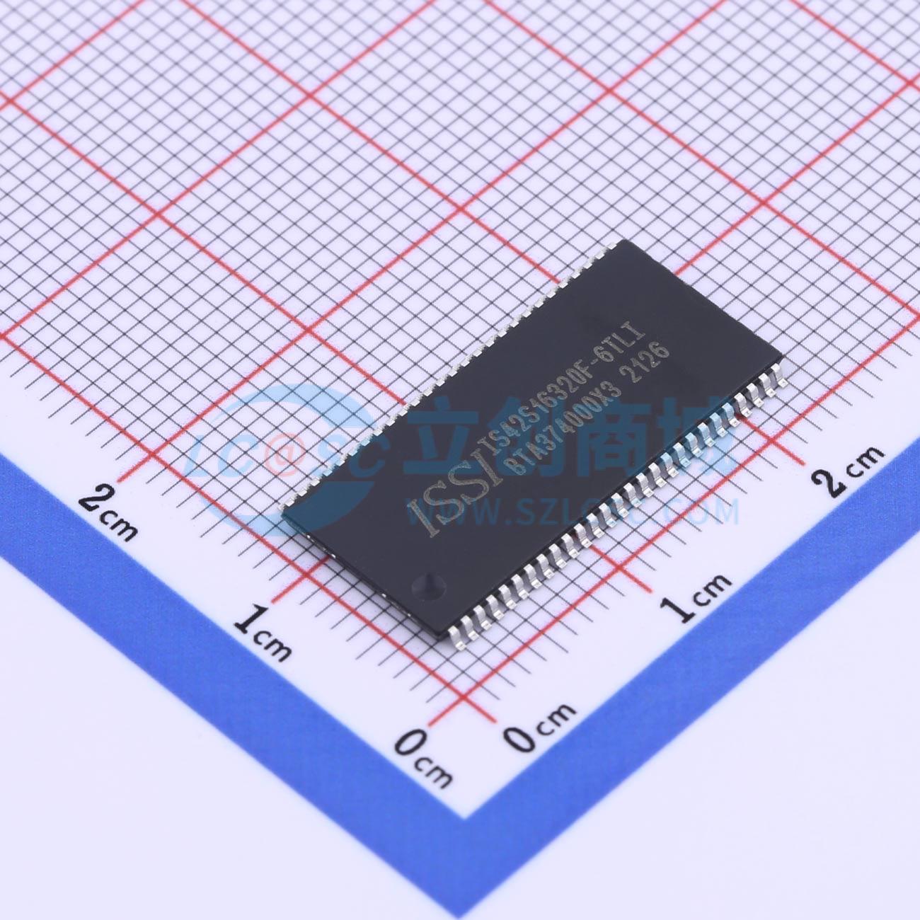 点击查看大图 IS42S16320F-6TLI实物图