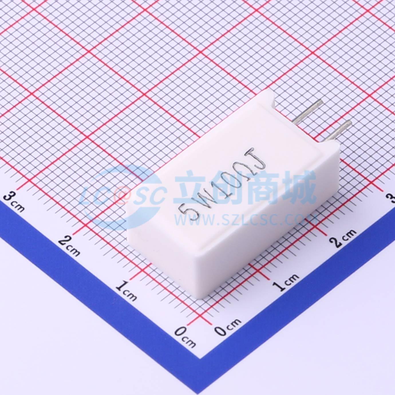 点击查看大图 CR-M5W-10ΩJ实物图