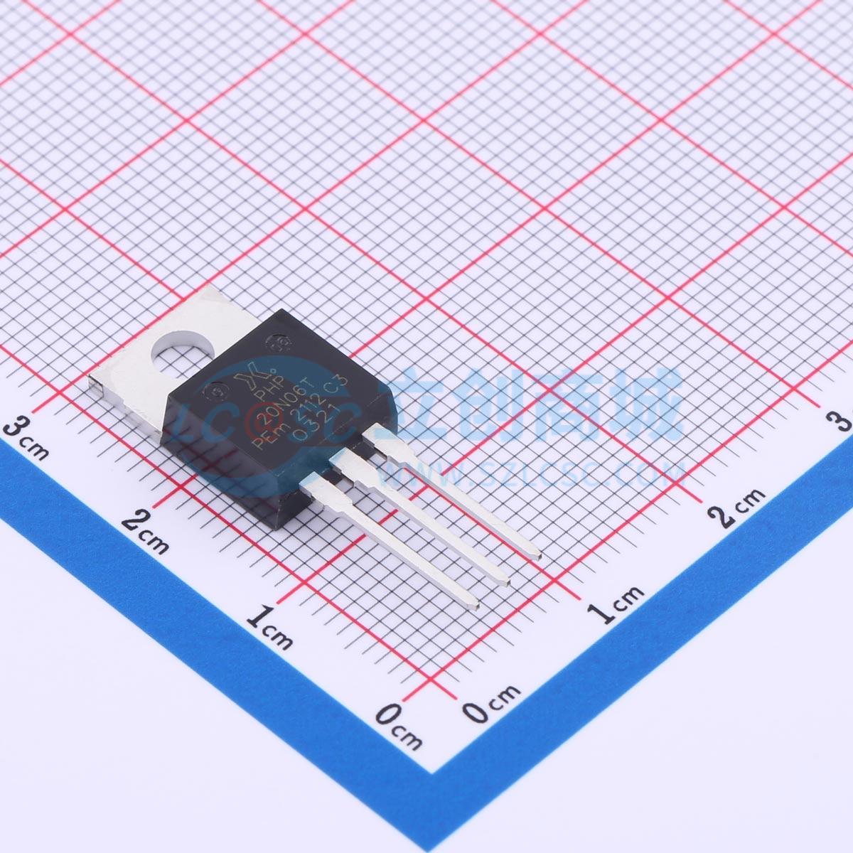 点击查看大图 PHP20N06T,127实物图