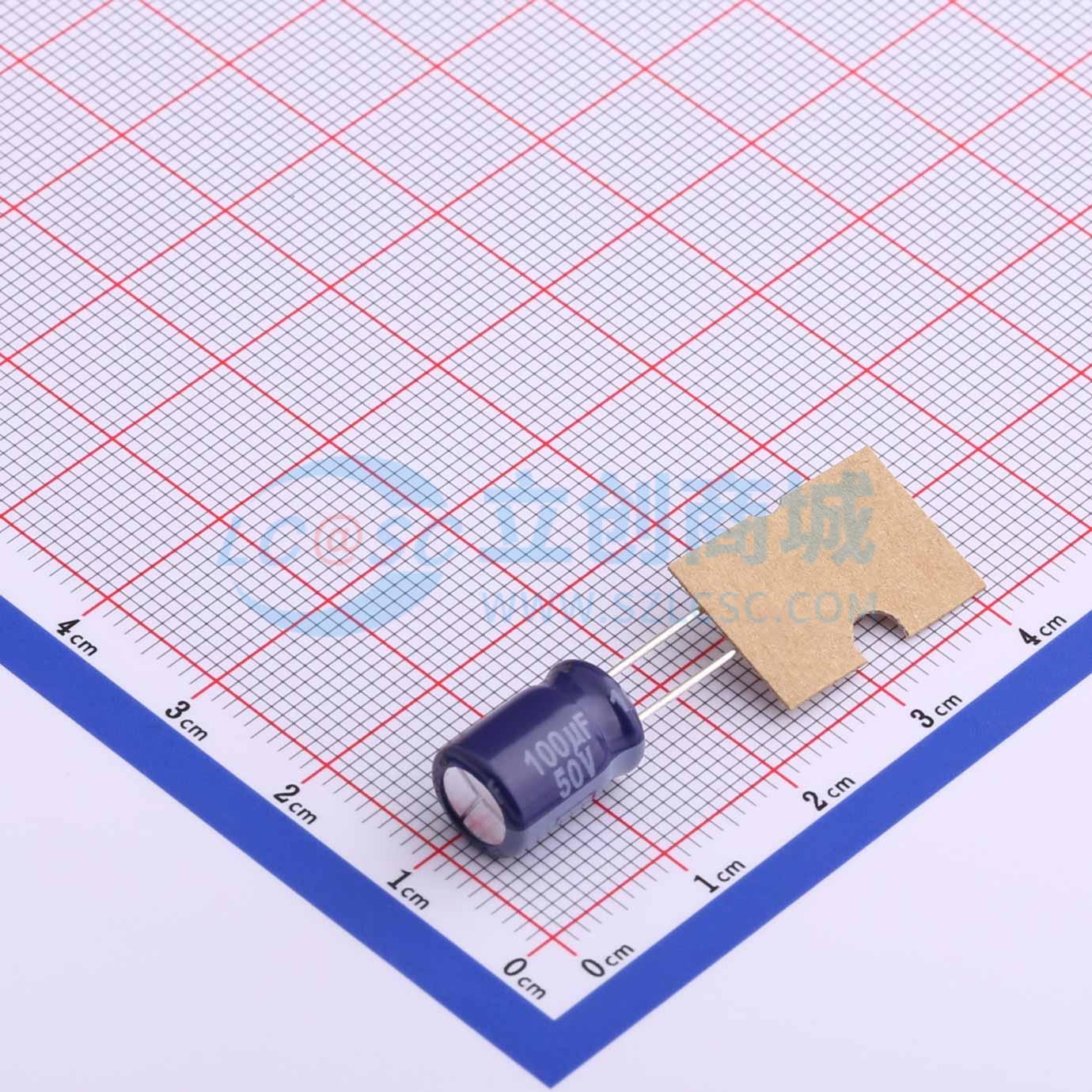 点击查看大图 ECA1HM101BJ实物图