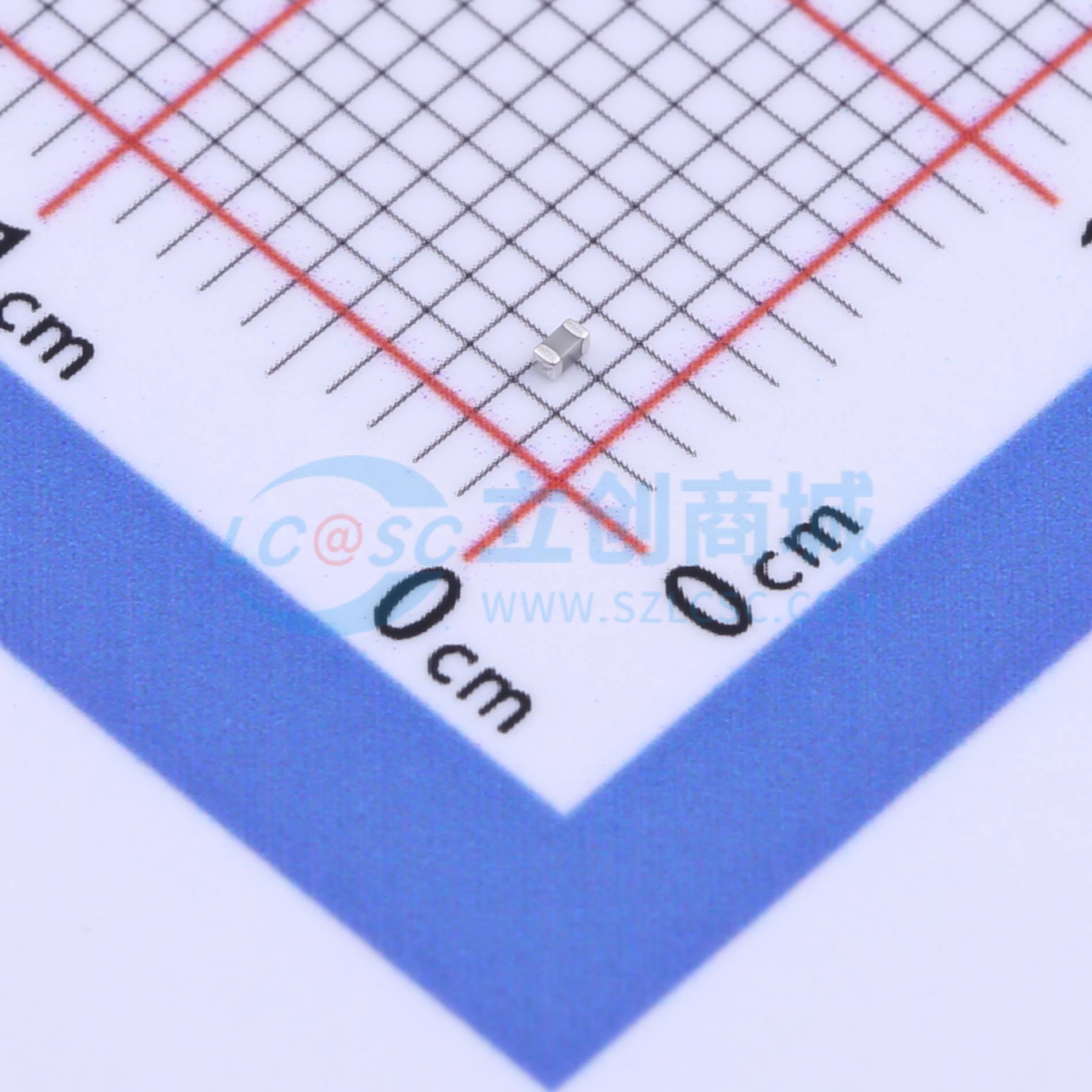 点击查看大图 GCM1555C1H681FA16D实物图