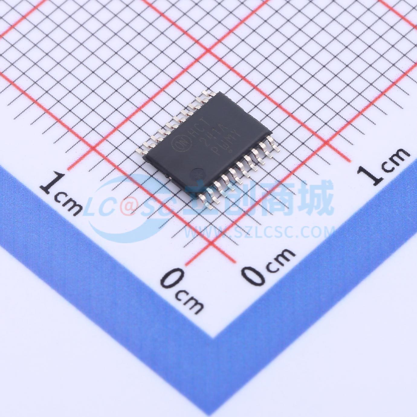 点击查看大图 MC74HCT241ADTR2G实物图