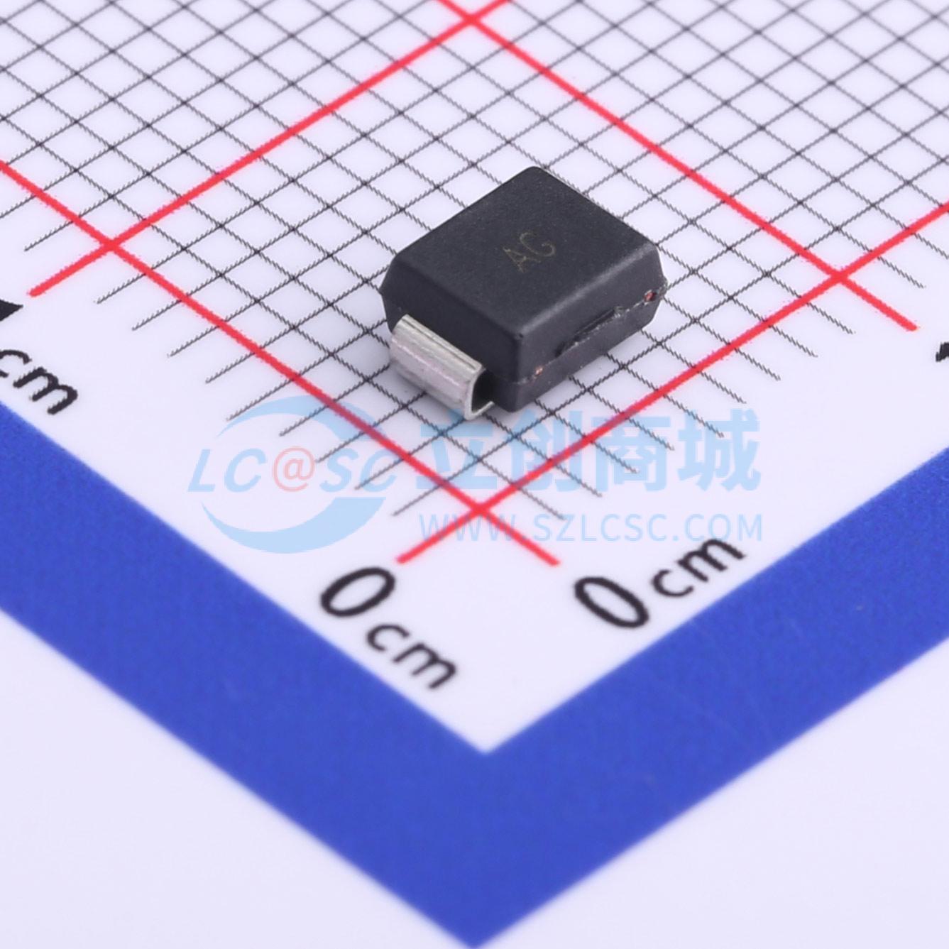 点击查看大图 SMBJ6.0CA实物图