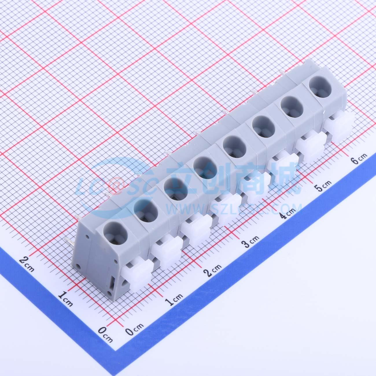 点击查看大图 KF202-7.5-8P实物图