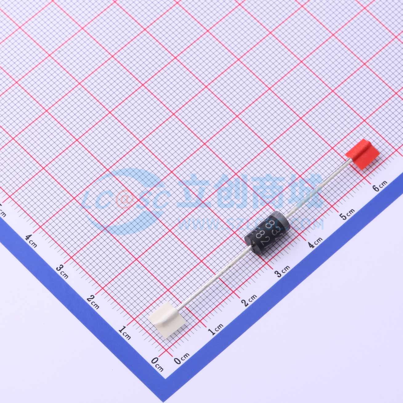 点击查看大图 1.5KE82A/B实物图