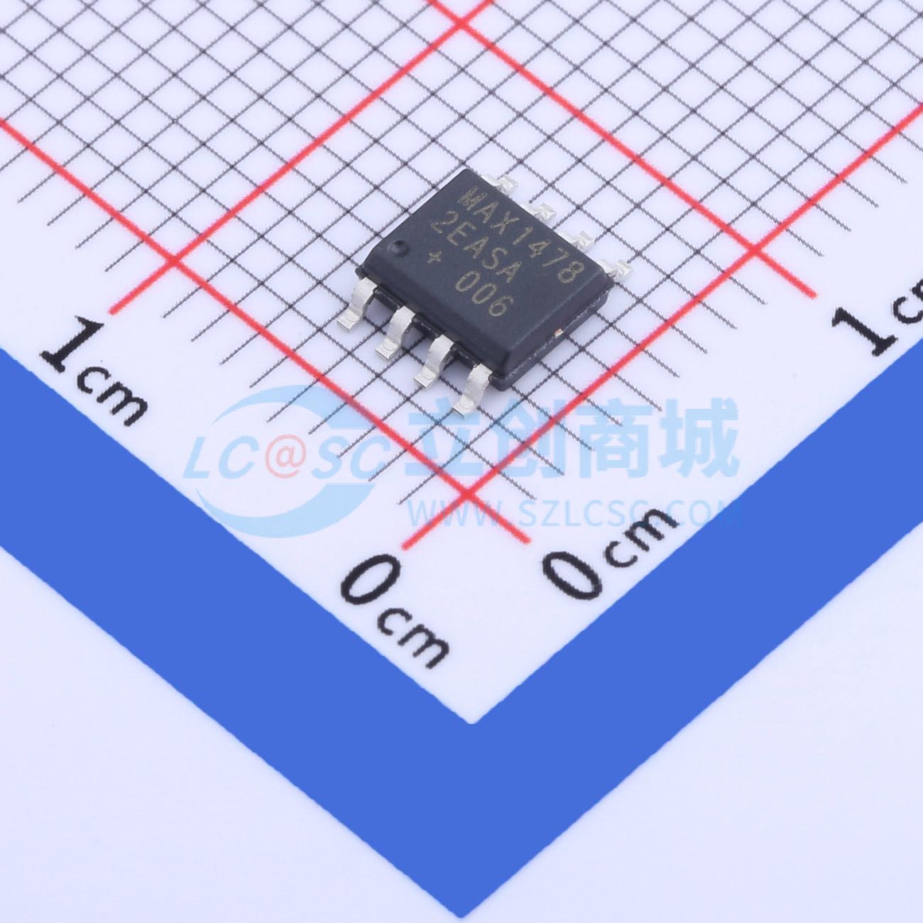 点击查看大图 MAX14782EASA+T实物图