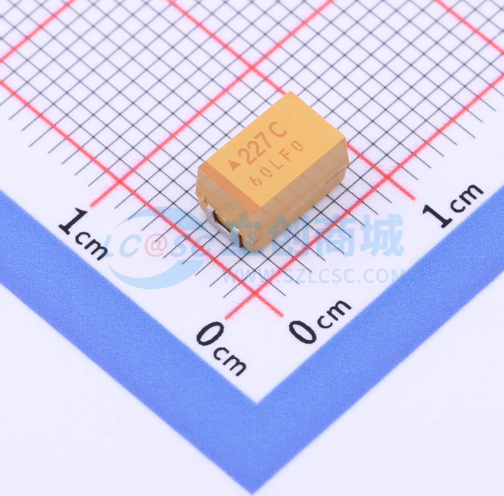 点击查看大图 TPSE227M016R0100实物图