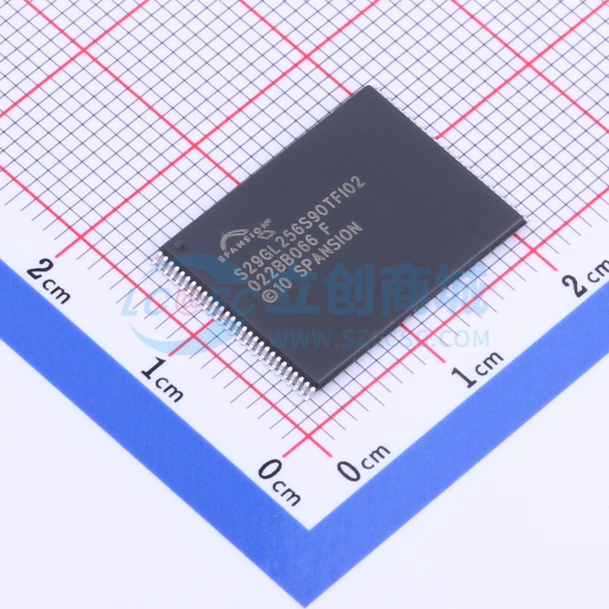 点击查看大图 S29GL256S90TFI020实物图