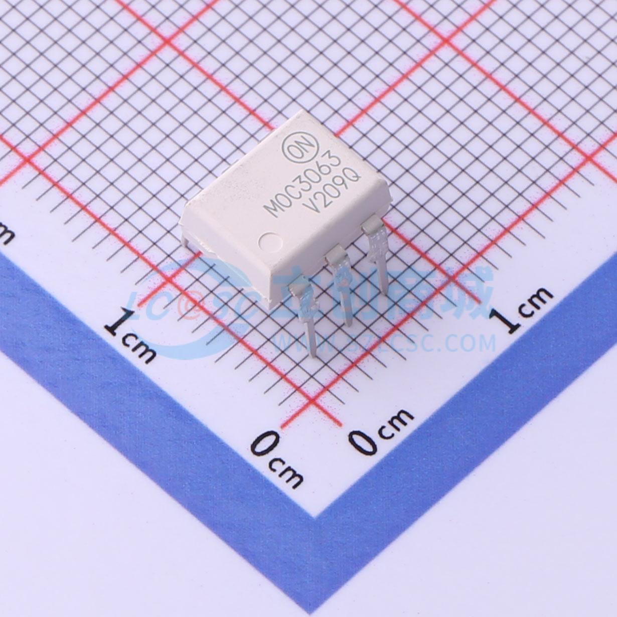 点击查看大图 MOC3063VM实物图