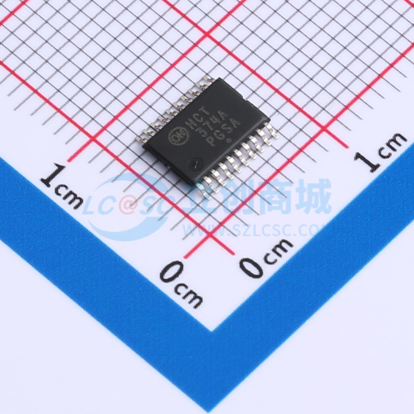 点击查看大图 MC74HCT374ADTR2G实物图