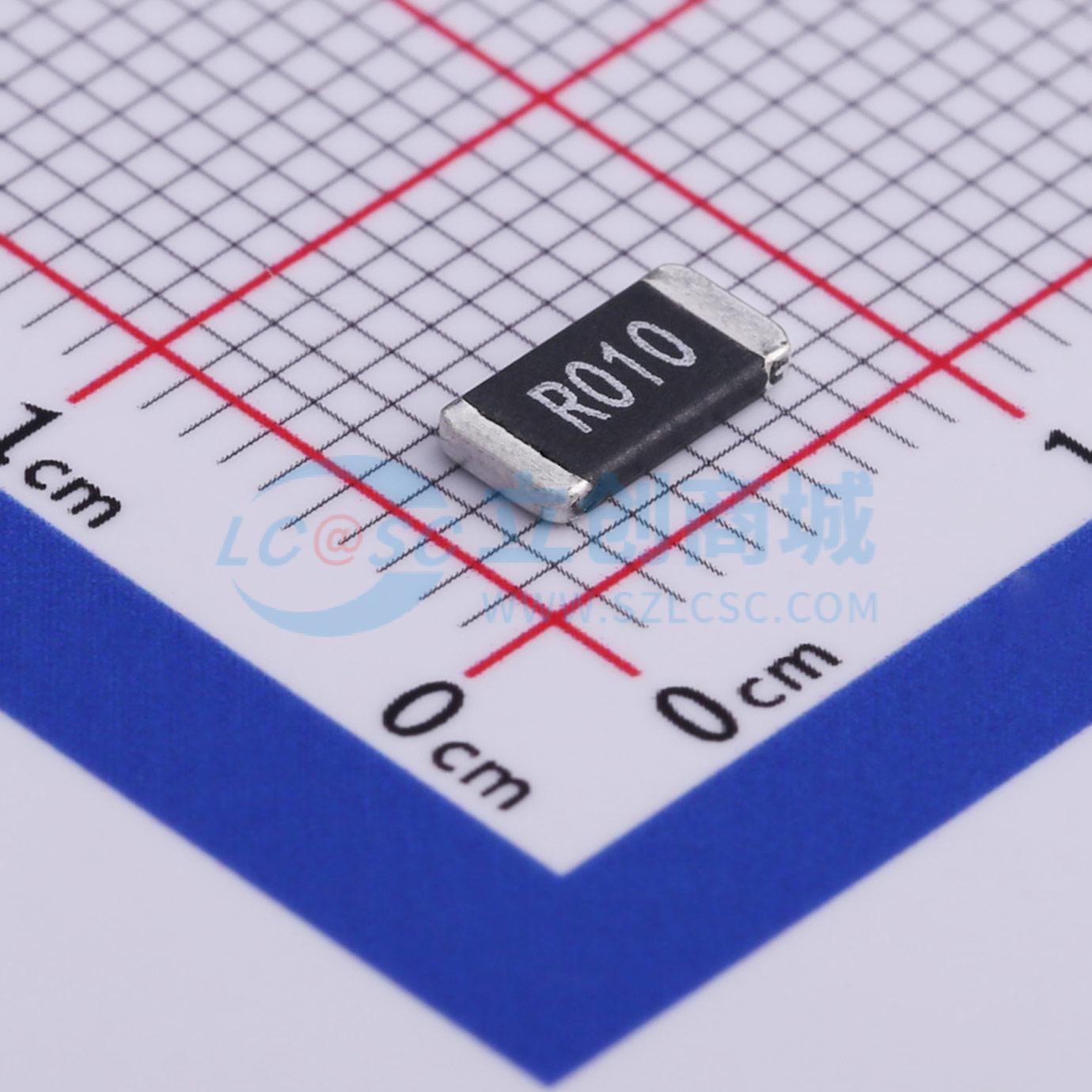 点击查看大图 LCSR2512FR010Q9L实物图