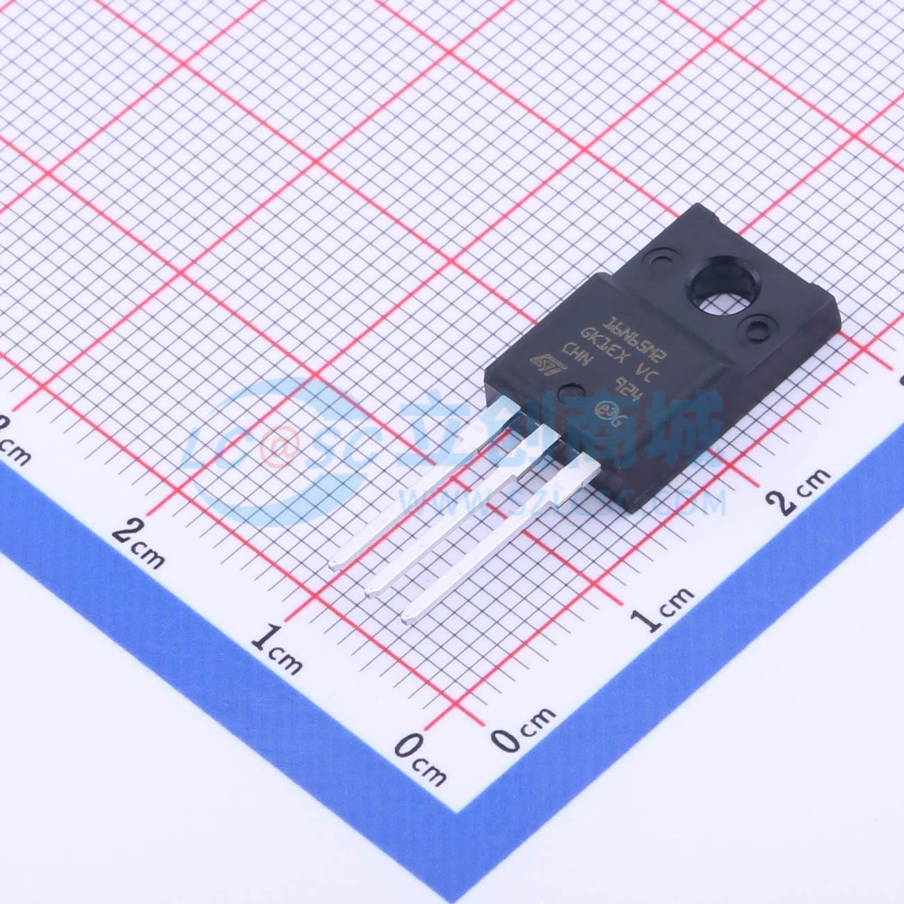 点击查看大图 STF16N65M2实物图