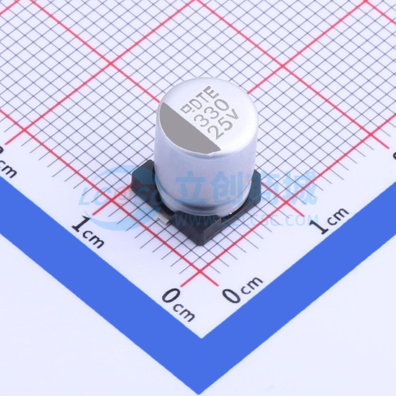 点击查看大图 EMVE250ARA331MHA0G实物图