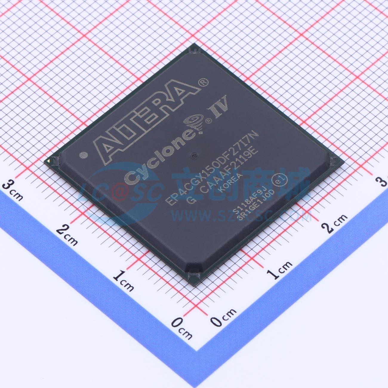 点击查看大图 EP4CGX150DF27I7N实物图