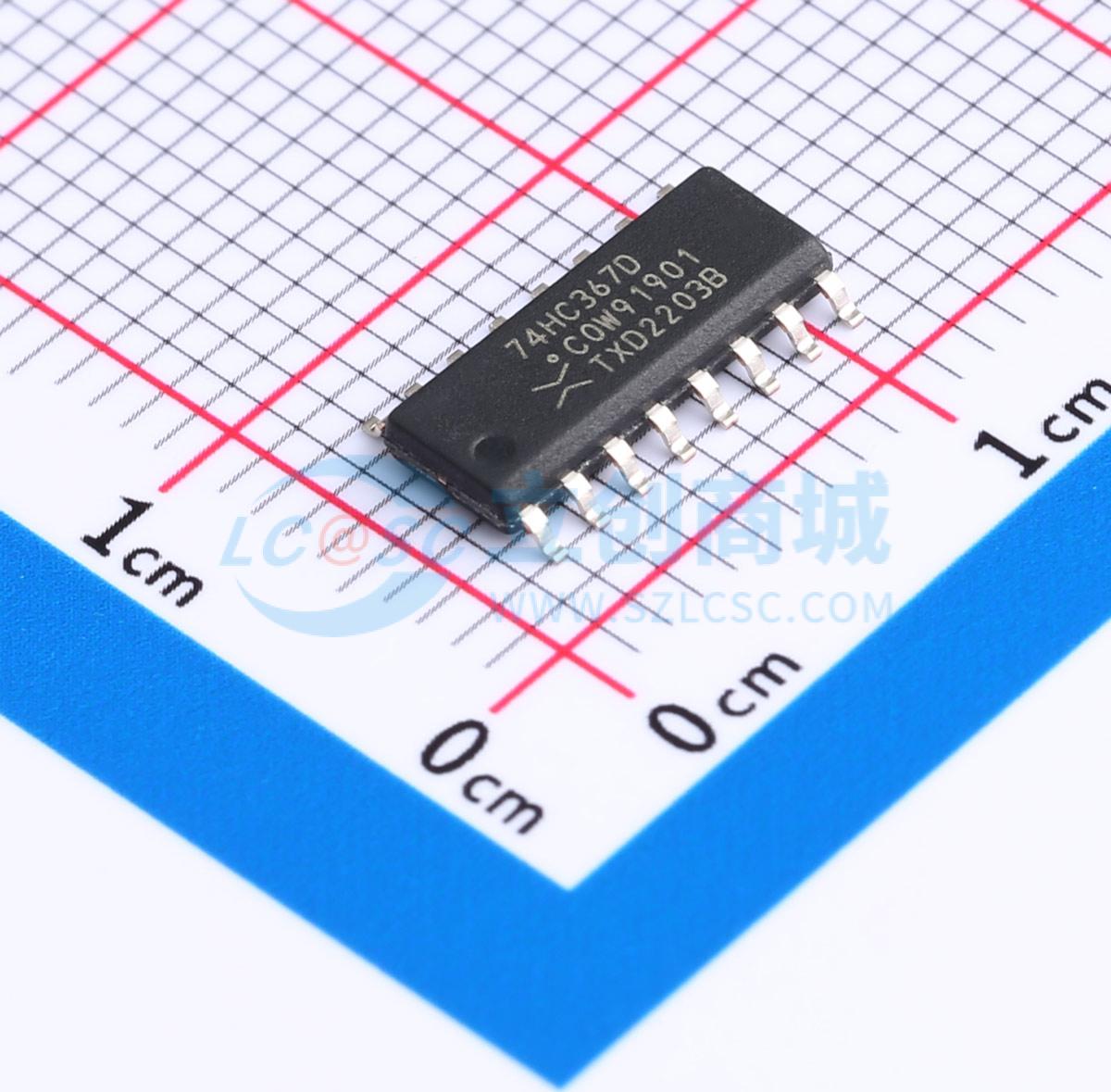 点击查看大图 74HC367D,653实物图
