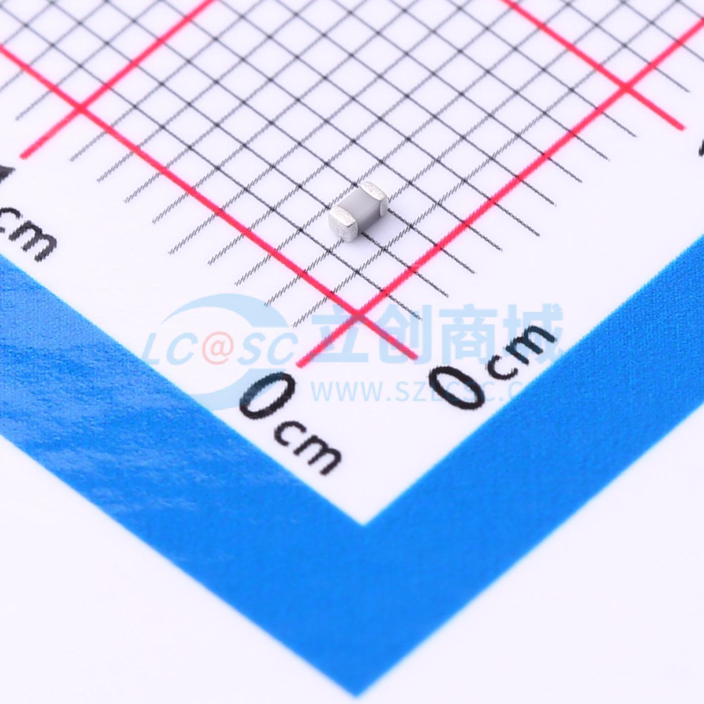 点击查看大图 CS1608X7R221K500NRB实物图