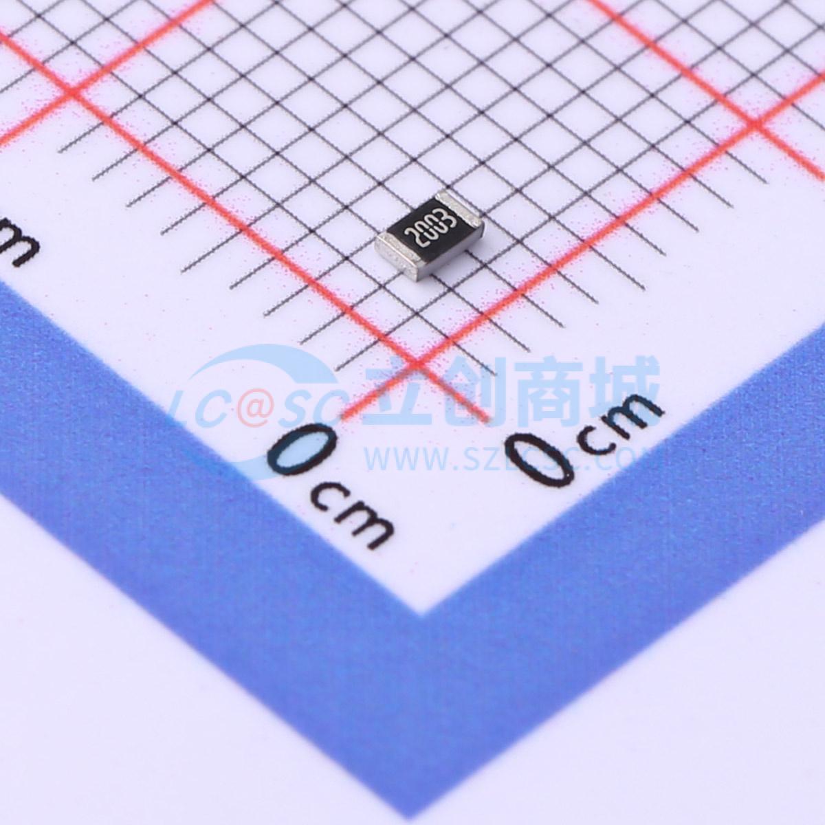 点击查看大图 CRCW0805200KFKEAC实物图